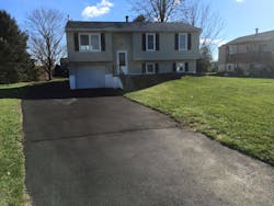 This house was flipped by Dover Township firefighters. This house was flipped by Dover Township firefighters.