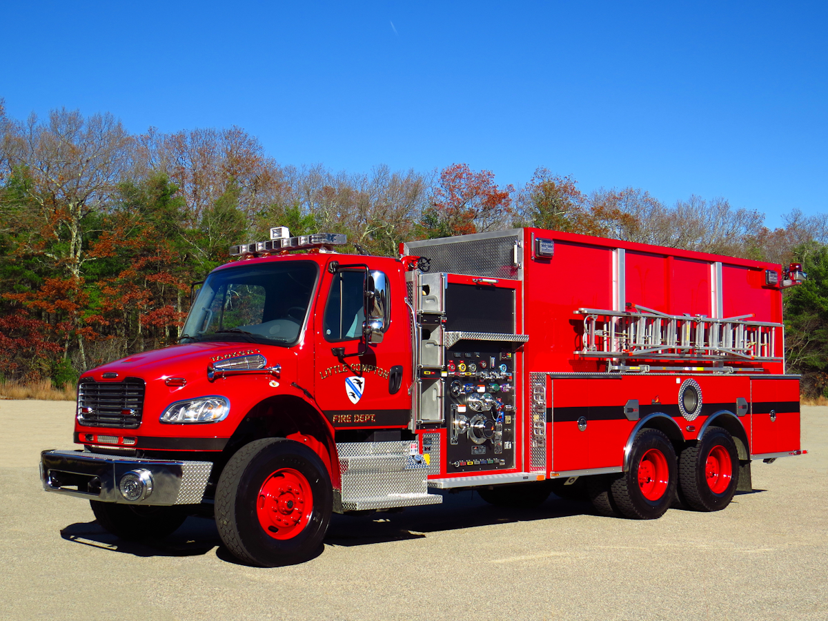 Little Compton, R.I., Fire Department Gets Big New Tanker Firehouse