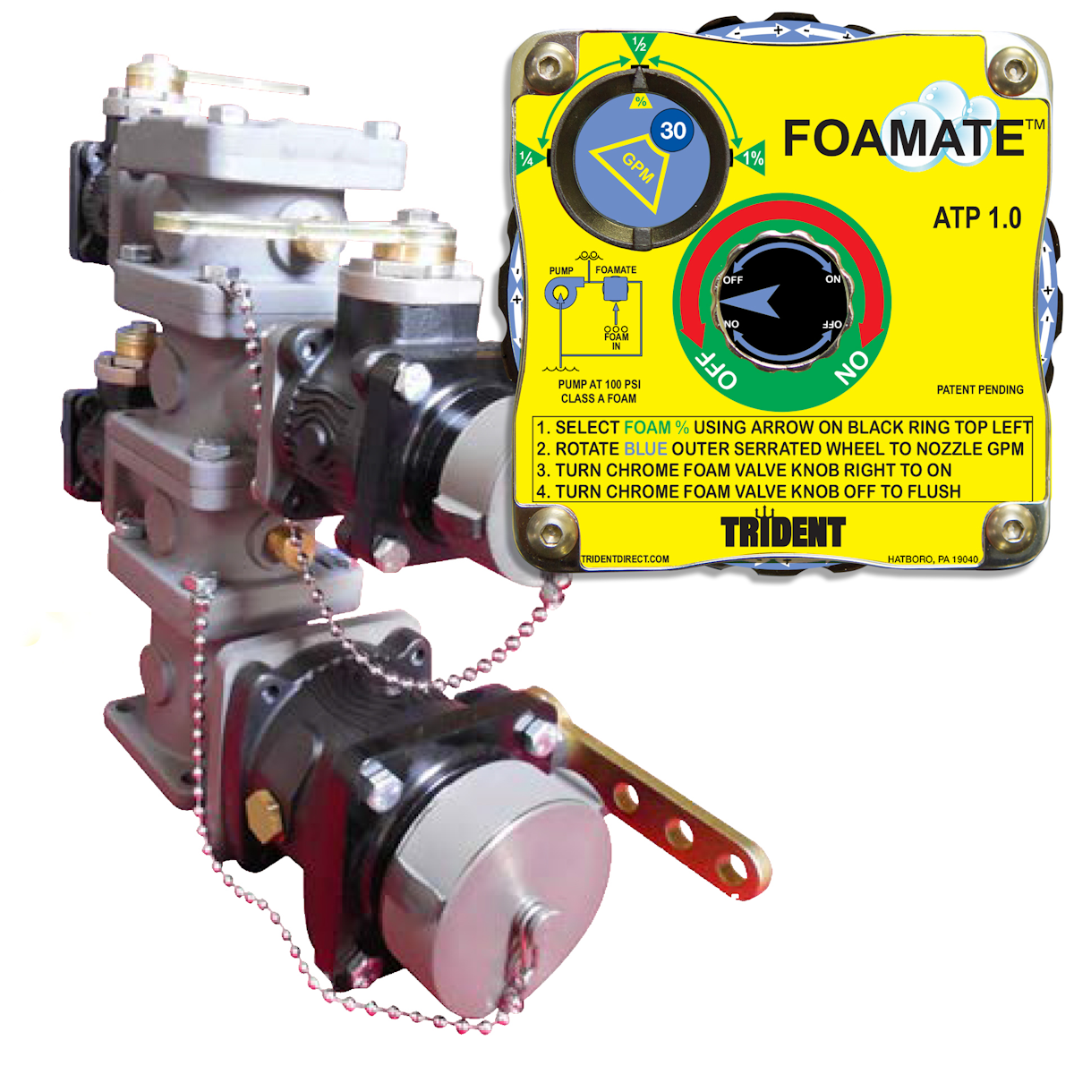 Trident #39 s Foamate is Designed for Wildland Vehicles From: Trident