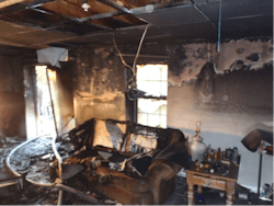 The ceilings were installed BELOW the original construction sprinkler heads, with no provision whatsoever for sprinkler penetration. The ceilings were installed BELOW the original construction sprinkler heads, with no provision whatsoever for sprinkler penetration.