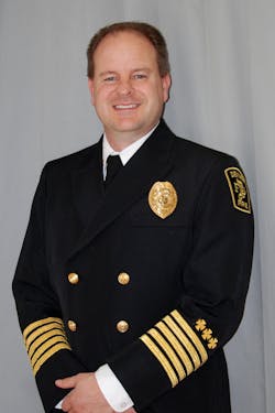 Denver Fire Chief Eric Tade. Denver Fire Chief Eric Tade.