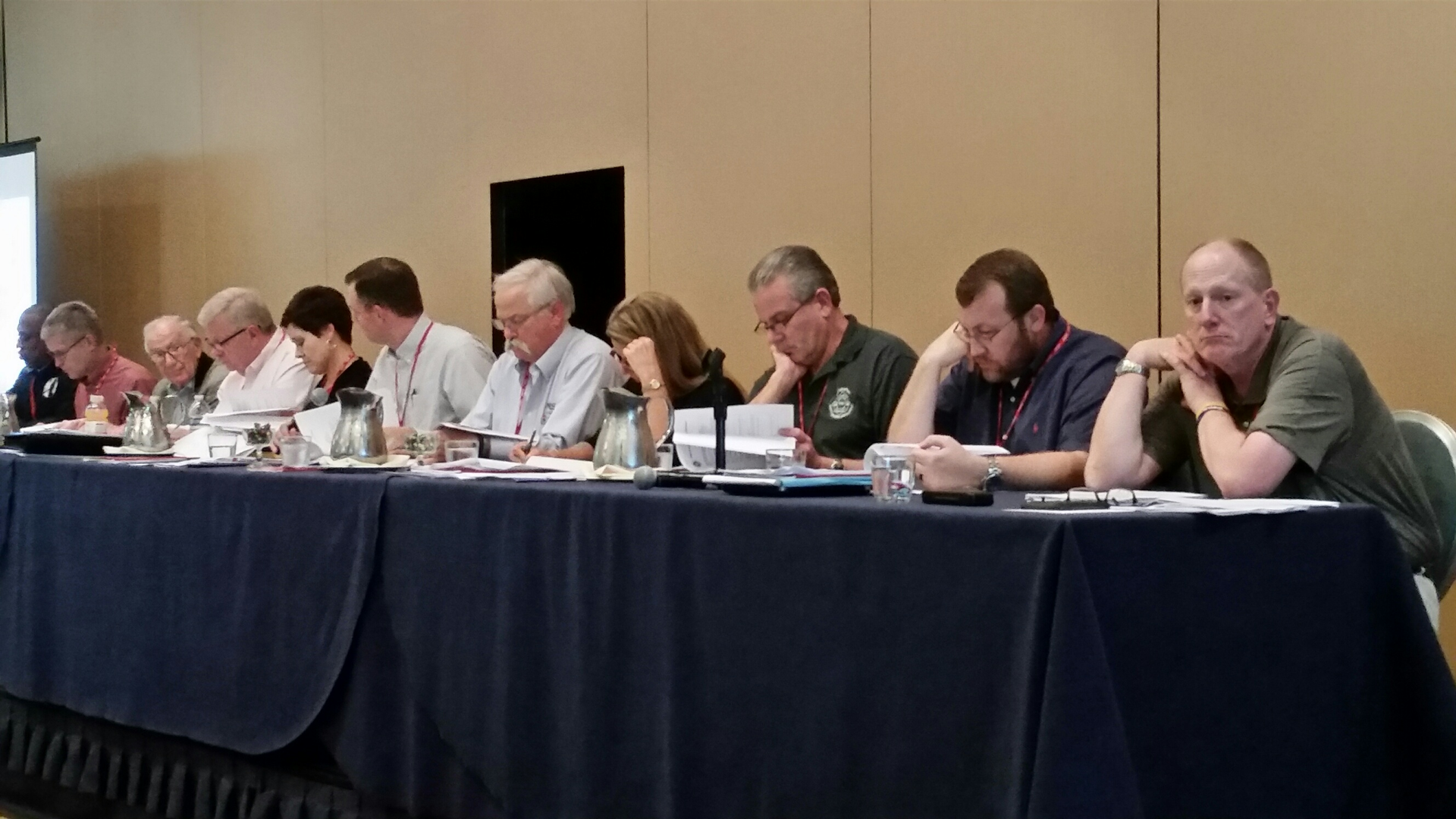 These were the jurists who deliberated after research recommendations by fire service officials.