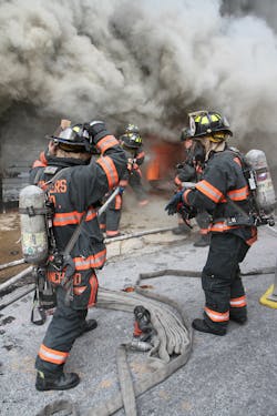 En-route/arrival: Tell the assessor that you would review any pre-incident or tactical survey information specific to the address/occupancy in the exercise, looking for information regarding the building’s construction, the building’s occupancy, the location and presence of any auxiliary appliances, and nearby water supplies. En-route/arrival: Tell the assessor that you would review any pre-incident or tactical survey information specific to the address/occupancy in the exercise, looking for information regarding the building’s construction, the building’s occupancy, the location and presence of any auxiliary appliances, and nearby water supplies.