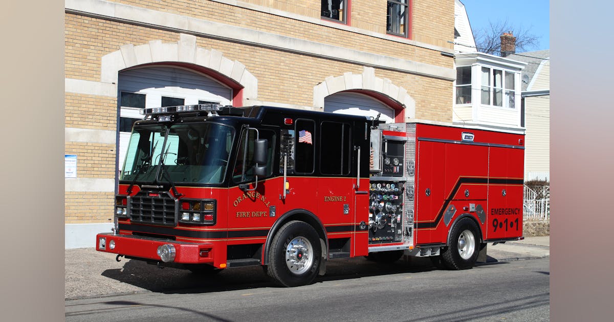 Engine 2 Built by Ferrara, Provides Fire Protection for Orange, N.J ...
