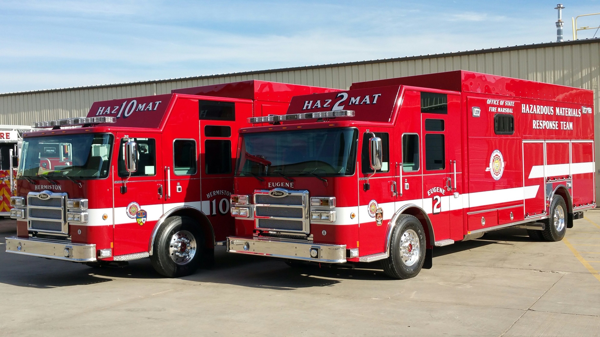 Pierce Enforcer Selected To Support Oregon Hazmat Teams | Firehouse