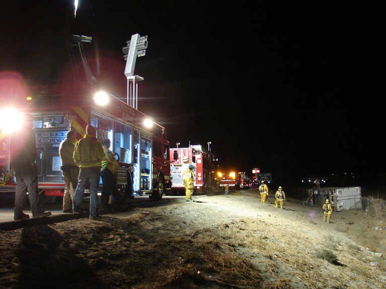 fire department scene lights