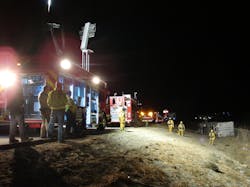 Command Light believes firefighters should elevate lights above the apparatus to provide the best scene coverage. It makes light towers to provided the lift.