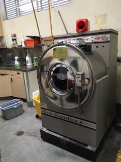 If you are adding washers to a new station, you need to determine what size units you will be using and what utility connections they will require.