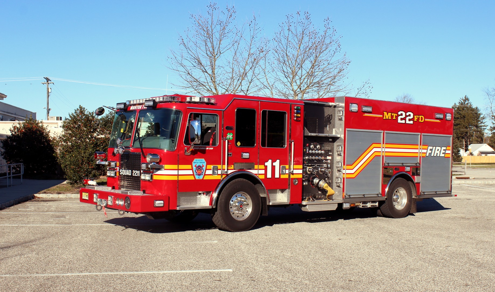 Mantua Township, N.J., Volunteers Roll with 572K Custom Engine Firehouse