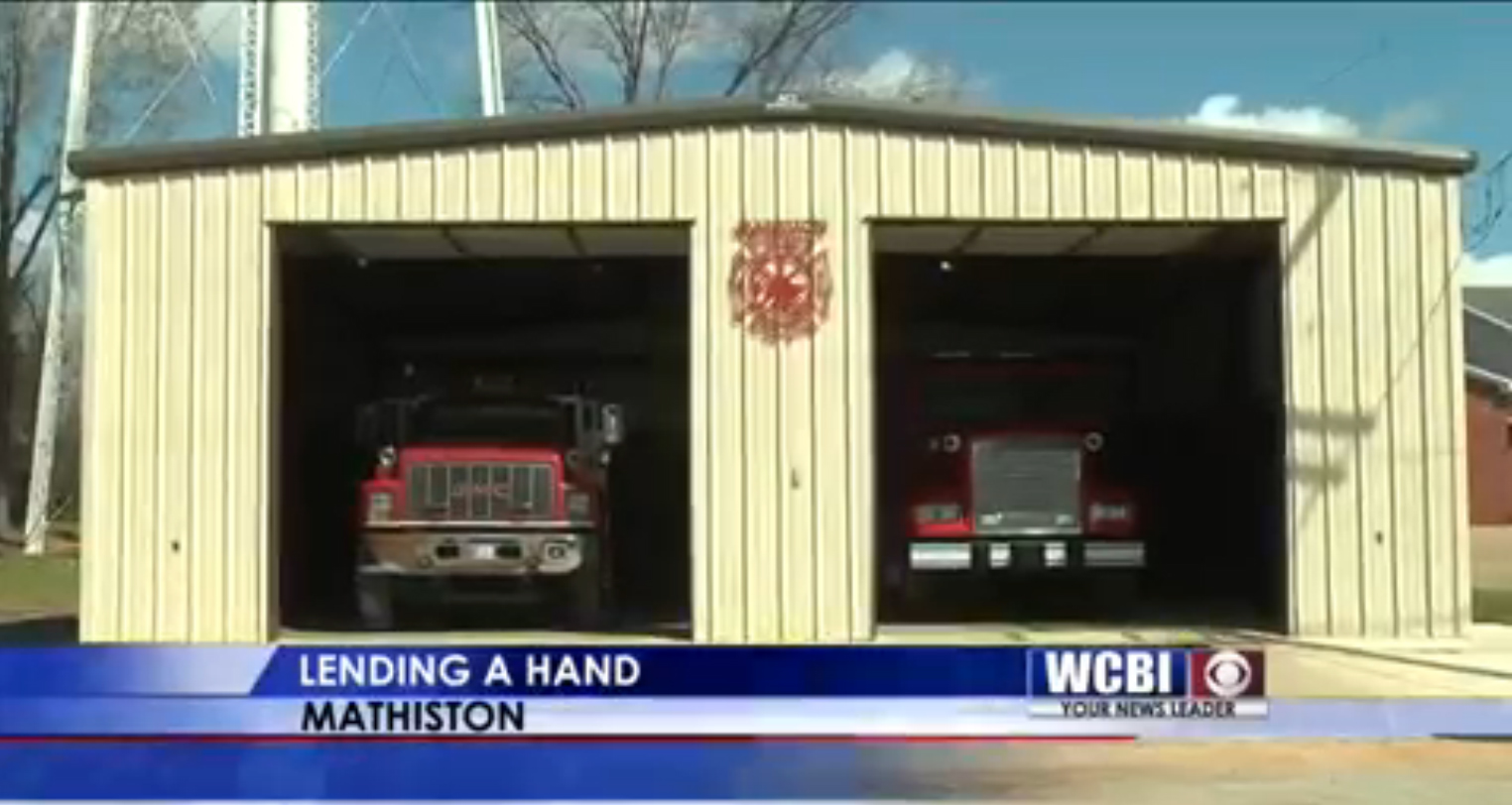 Mathiston, Mississippi Fire Department Lends Hand to Neighbor Firehouse