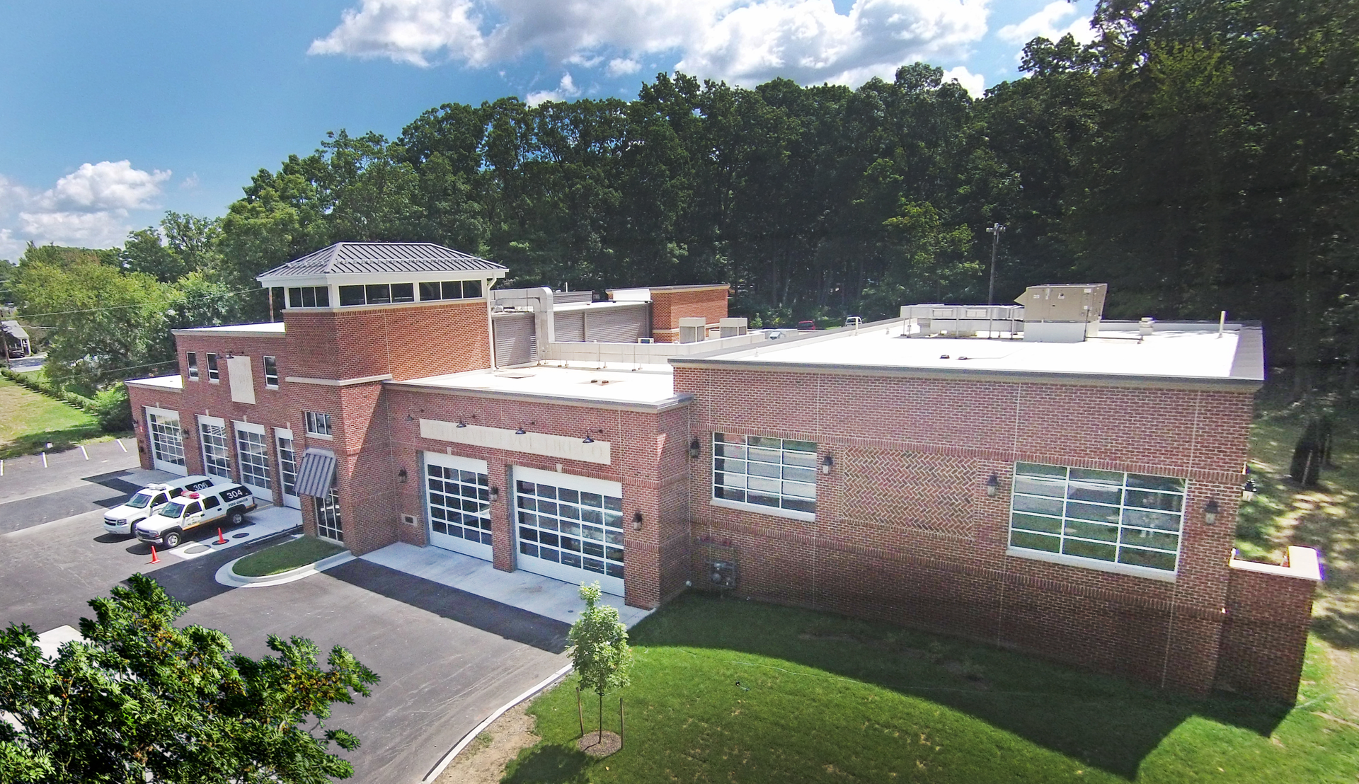 02 Aerial 2 Front of Station 5719c2a087018