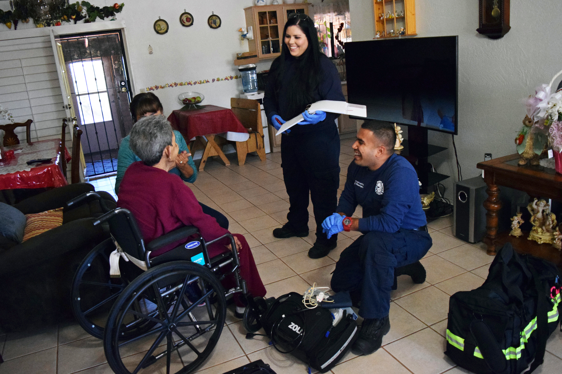In Rio Rico, CIP teams schedule non-emergency home visits in a proactive attempt to help patients manage their disease or chronic health issues.
