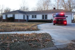 When Squad 47's red SUV is parked in the garage, the Squad House looks just like every other home in the neighborhood. When Squad 47's red SUV is parked in the garage, the Squad House looks just like every other home in the neighborhood.