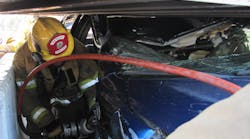 The dash cross-member push is another option for performing a dash manipulation by separating the hinge pillar and the dash and manipulating them independently. The dash cross-member push is another option for performing a dash manipulation by separating the hinge pillar and the dash and manipulating them independently.