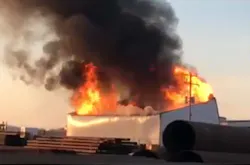 Shop Building Fire Two-Alarm Fire Engulfs Jerome, ID, Shop Building | Firehouse