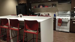 Administrative staff has a separate kitchen and break room. Administrative staff has a separate kitchen and break room.