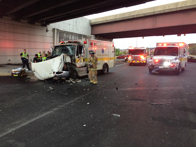 Two Anne Arundel County, MD Firefighters Injured in Ambulance Crash ...