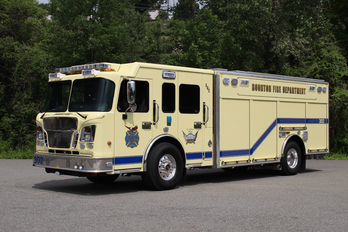 New Heavy Rescue, Built by Rescue 1, Added to Boonton, NJ, Fire Dept.'s