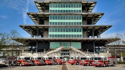 Pierce Manufacturing has placed five Pierce Saber pumpers and two Pierce Arrow XT 75-foot heavy-duty aerial ladders into service with the Indianapolis Fire Department (IFD) in Indianapolis, Indiana. Photo from the Indianapolis Motor Speedway supplied by Tod F. Parker (PhotoTac.com) and courtesy of the Indianapolis Fire Department (IFD). Pierce Manufacturing has placed five Pierce Saber pumpers and two Pierce Arrow XT 75-foot heavy-duty aerial ladders into service with the Indianapolis Fire Department (IFD) in Indianapolis, Indiana. Photo from the Indianapolis Motor Speedway supplied by Tod F. Parker (PhotoTac.com) and courtesy of the Indianapolis Fire Department (IFD).