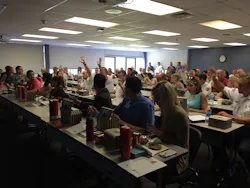 More than 100 fire chiefs, 30 vendors and 15 legislative staffers attended the event.