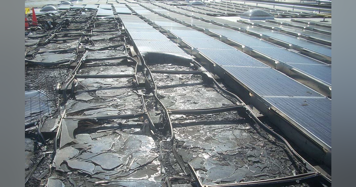 Investigating Fires in Solar Photovoltaic Systems | Firehouse