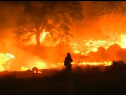 New Wildfire Destroys Dozens of CA Homes