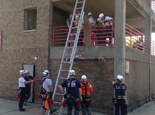 Ground Ladders for Trench, Building Collapses and Extrication - Firefighter  Technical Rescue Training