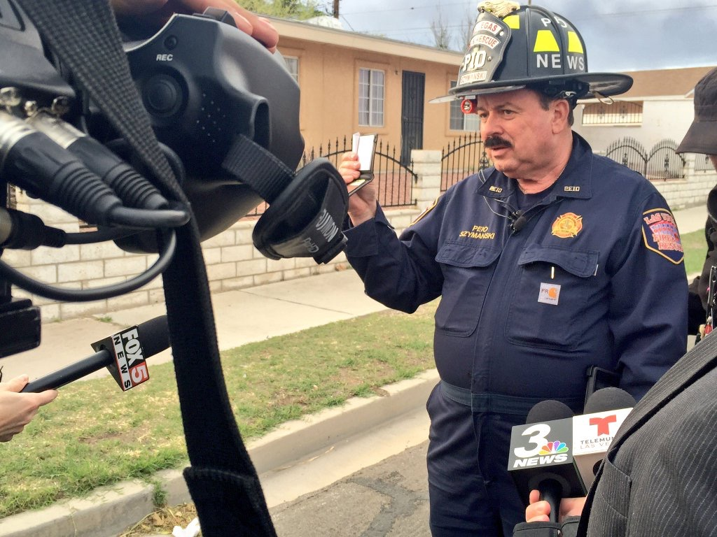 Tim Szymanski on the job.