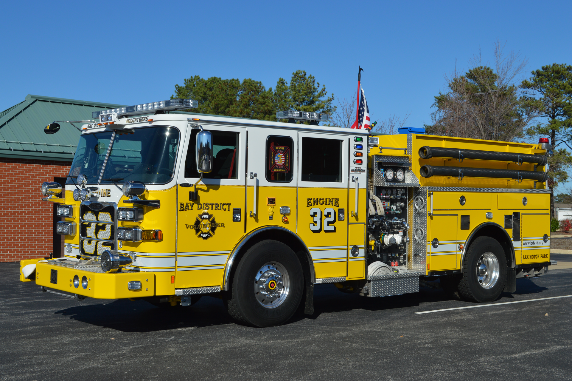 The Bay District, MD, Fire Department&rsquo;s apparatus committee spent many hours developing the specifications and conducting meetings to detail the requirements for Engine 32, a 2014 Pierce Arrow XT 1,500-gpm pumper with a low hosebed and 700-gallon tank.