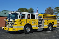 The Bay District, MD, Fire Department’s apparatus committee spent many hours developing the specifications and conducting meetings to detail the requirements for Engine 32, a 2014 Pierce Arrow XT 1,500-gpm pumper with a low hosebed and 700-gallon tank. The Bay District, MD, Fire Department’s apparatus committee spent many hours developing the specifications and conducting meetings to detail the requirements for Engine 32, a 2014 Pierce Arrow XT 1,500-gpm pumper with a low hosebed and 700-gallon tank.