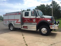 This new engine was delivered to Little Axe Fire Dept. This new engine was delivered to Little Axe Fire Dept.