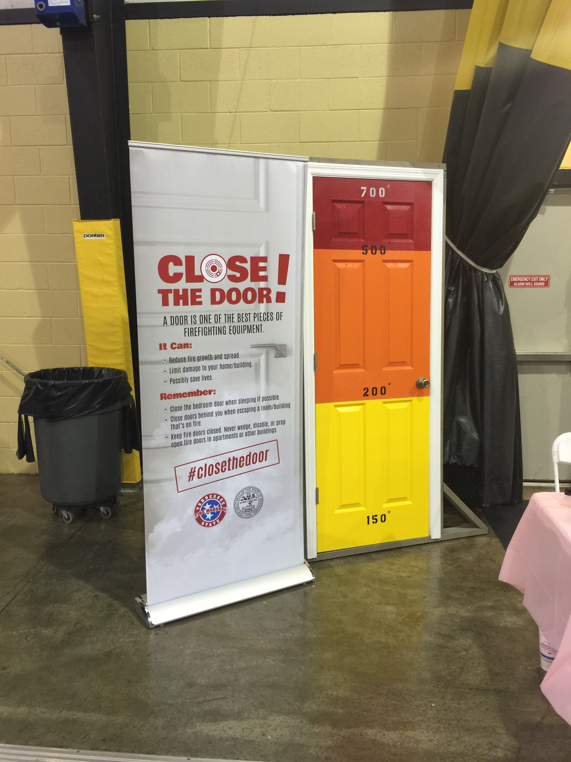 The Tennessee Fire Marshal&rsquo;s Office has taken steps to launch a statewide 'Close Your Door' campaign that educates people on the importance of closing doors in homes to prevent fire spread.