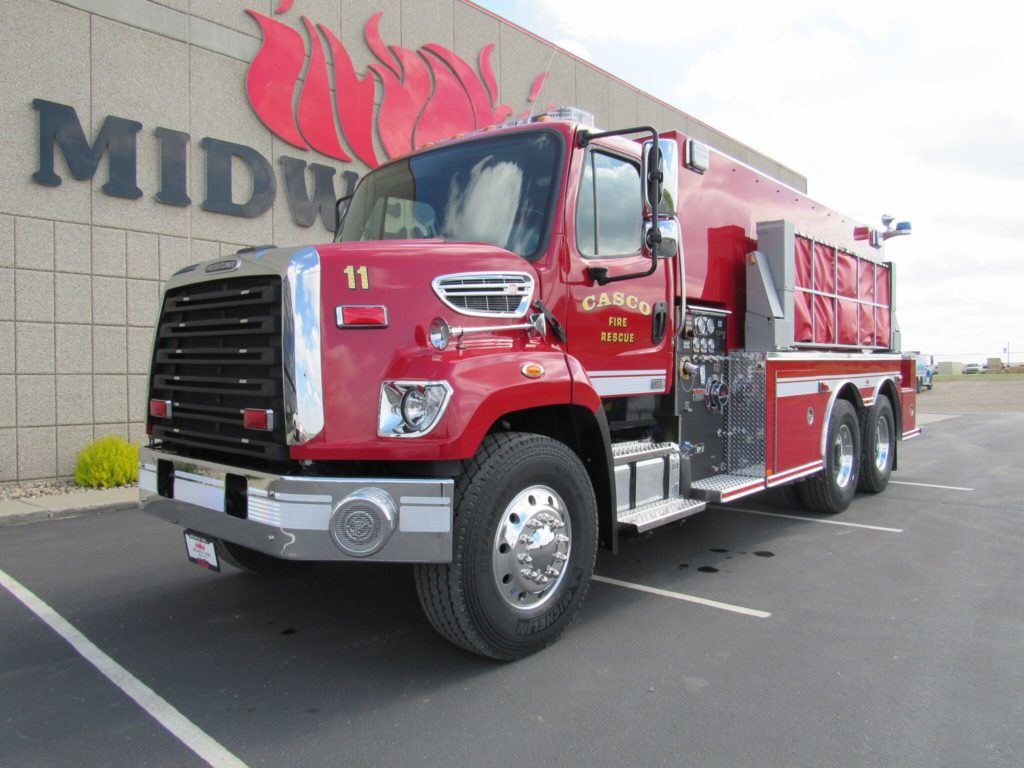 Casco, ME, Fire Department Gets Big Tanker Firehouse