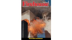 October 2001 cover of Firehouse Magazine