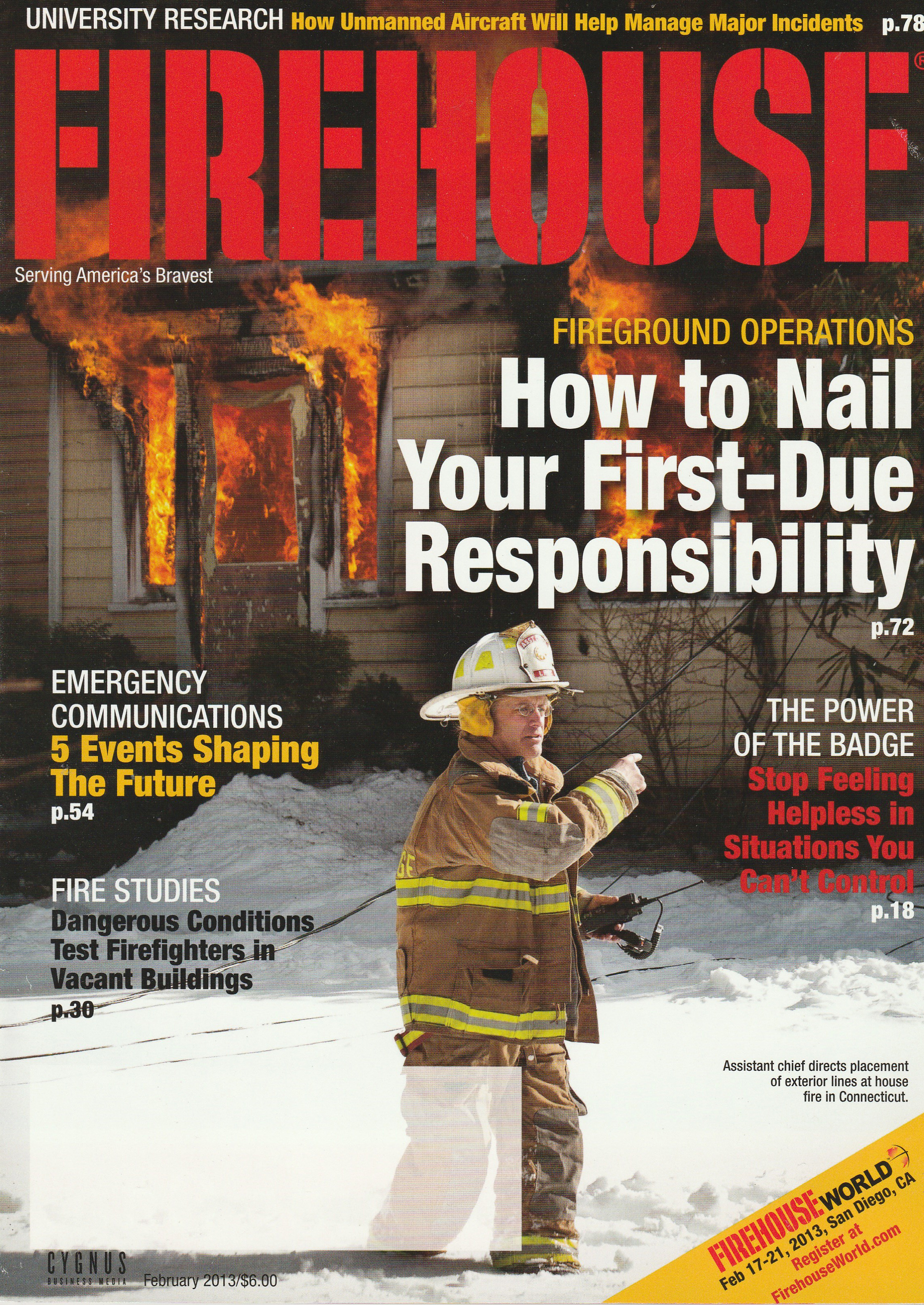 Firehouse Magazine Covers Through The Years | Firehouse