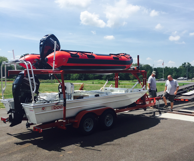2000 Series Double Stack Transport Trailer Firehouse