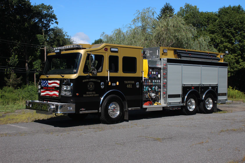 Mahanoy City, PA, Puts Pumper/Tanker in Service Firehouse