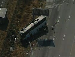 CA Bus Crash Kills Five