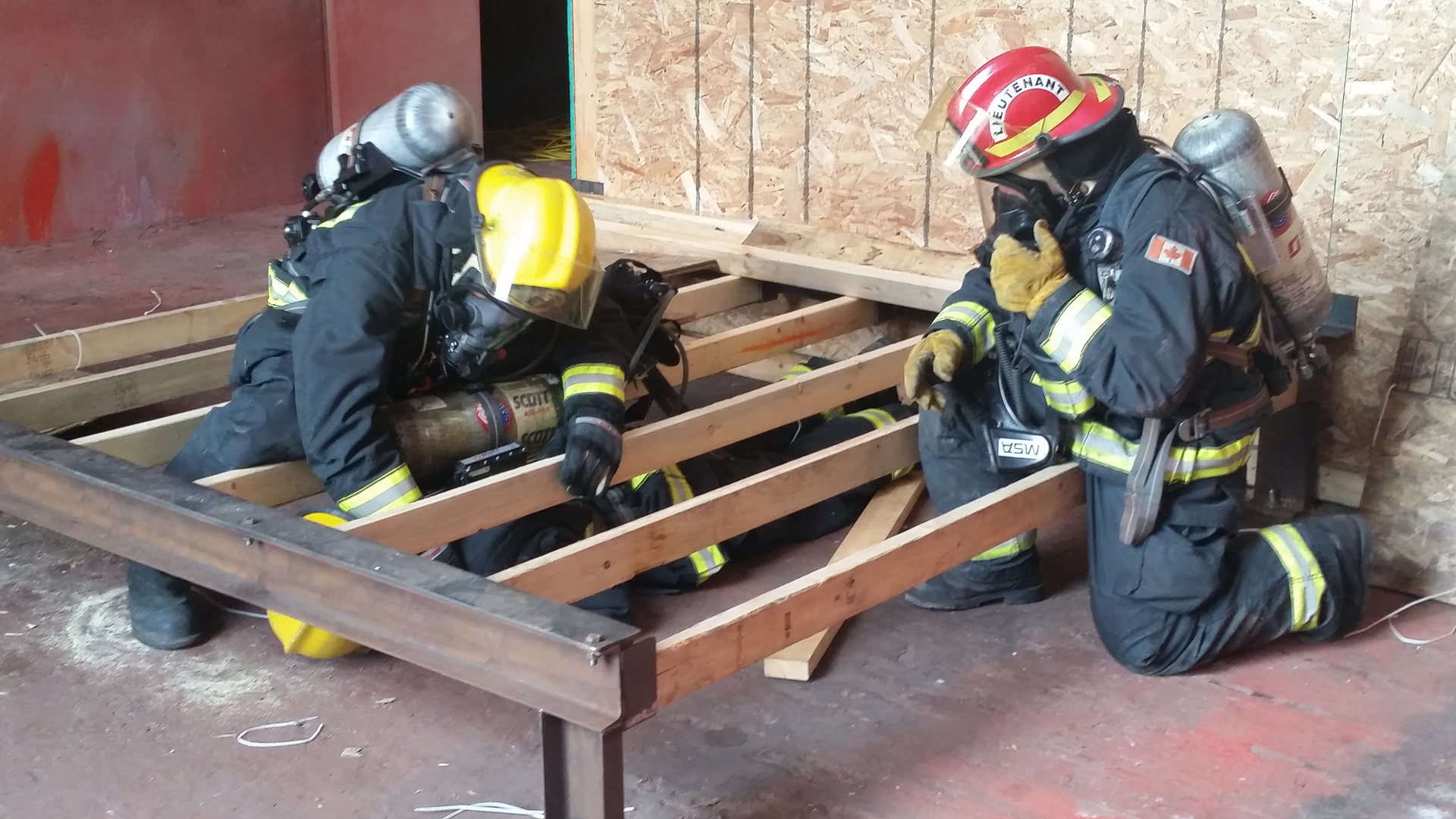 Nanaimo Fire Rescue's RIT program focuses on practical, hands-on training.
