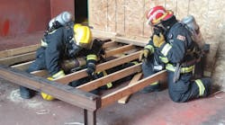 Nanaimo Fire Rescue's RIT program focuses on practical, hands-on training. Nanaimo Fire Rescue's RIT program focuses on practical, hands-on training.