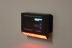 Firefighters can program this remote in their dorm room only to be alerted if their apparatus is dispatched. Firefighters can program this remote in their dorm room only to be alerted if their apparatus is dispatched.