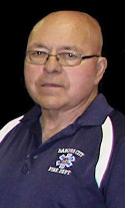 Lowell Satterwhite, 67, was the Dakota City Fire Department&apos;s longest serving member.