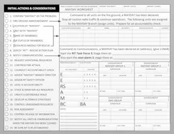 While there is utility and necessity to the checklists associated with running an emergency incident—and our department mandates the use of tactical worksheets at all ICP activations—critical thinking must look beyond the boxes and checklists, and consider the actions and reactions in the dynamic environments we operate within. While there is utility and necessity to the checklists associated with running an emergency incident—and our department mandates the use of tactical worksheets at all ICP activations—critical thinking must look beyond the boxes and checklists, and consider the actions and reactions in the dynamic environments we operate within.