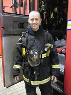 Greater Manchester firefighter Stephen Hunt, who died in a 2013 fire. Greater Manchester firefighter Stephen Hunt, who died in a 2013 fire.