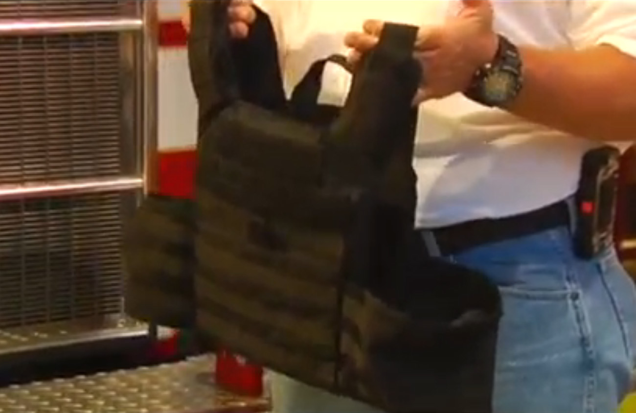 Kutztown, PA, Fire Dept. Gets Bulletproof Vests for Firefighters