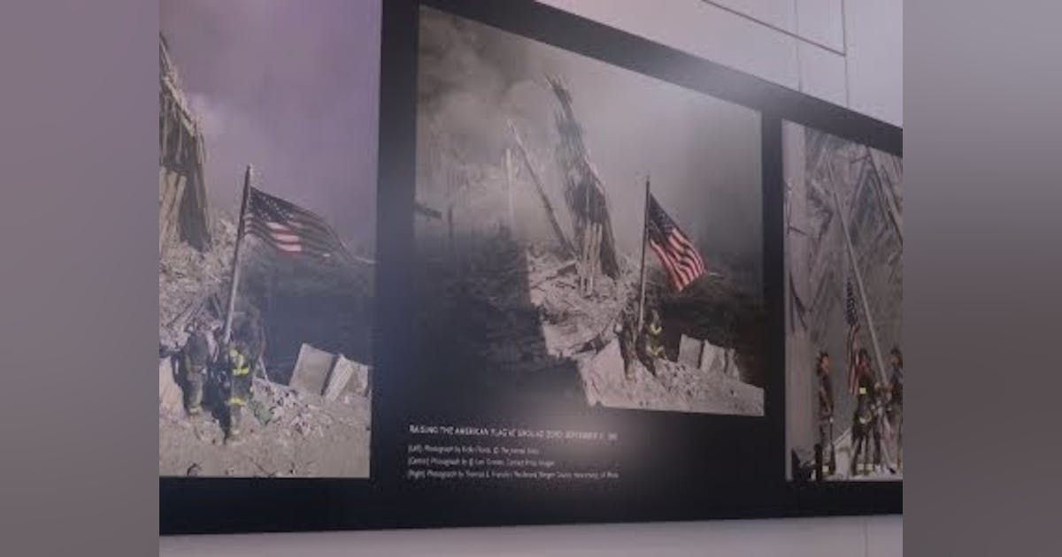 Lost Iconic 9 11 Flag Unveiled At Museum Firehouse Lost Iconic 9 11 Flag Unveiled At Museum Firehouse