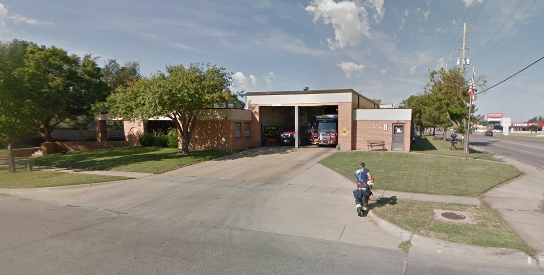 The attack happened outside Wichita, KS, Fire Station 8 Sunday night.