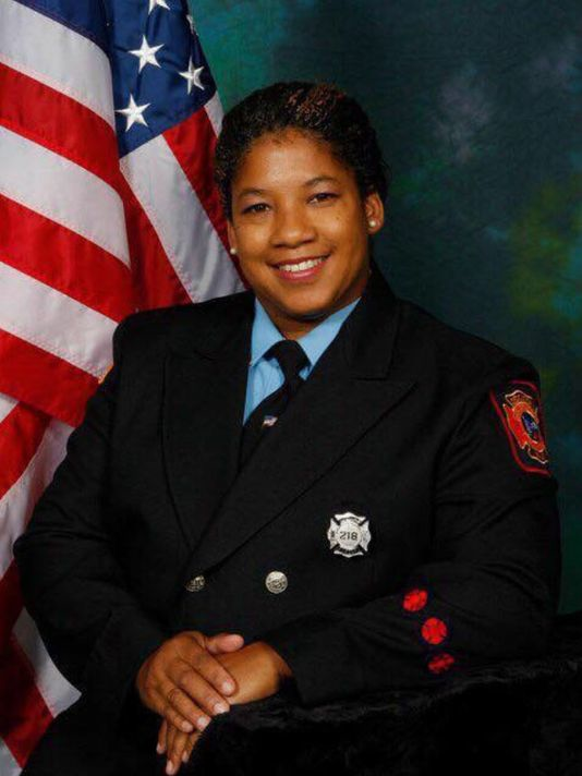 Wilmington firefighter Ardythe Hope was seriously injured in a deadly rowhome fire.