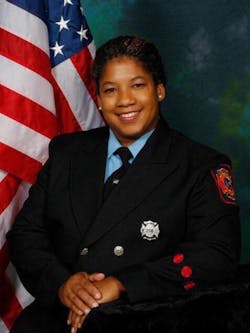 Wilmington firefighter Ardythe Hope was seriously injured in a deadly rowhome fire. Wilmington firefighter Ardythe Hope was seriously injured in a deadly rowhome fire.