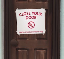 UL FSRI Says “Close Your Door” UL FSRI Says “Close Your Door”